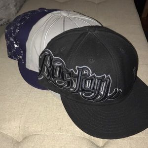 Bundle deal! 3 Boston hats